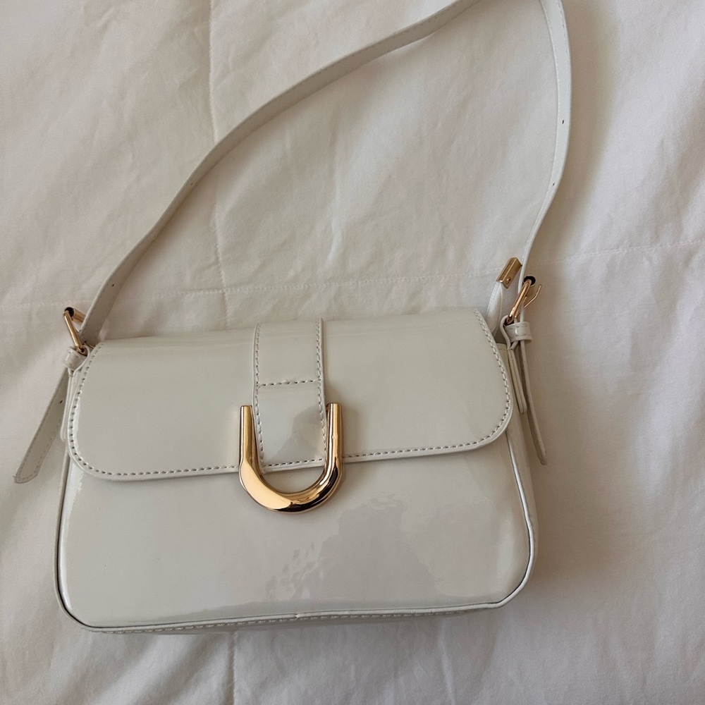 White Leather Bag